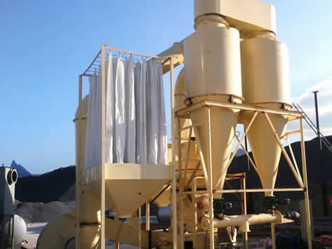 方解石、石灰石磨粉生產(chǎn)線