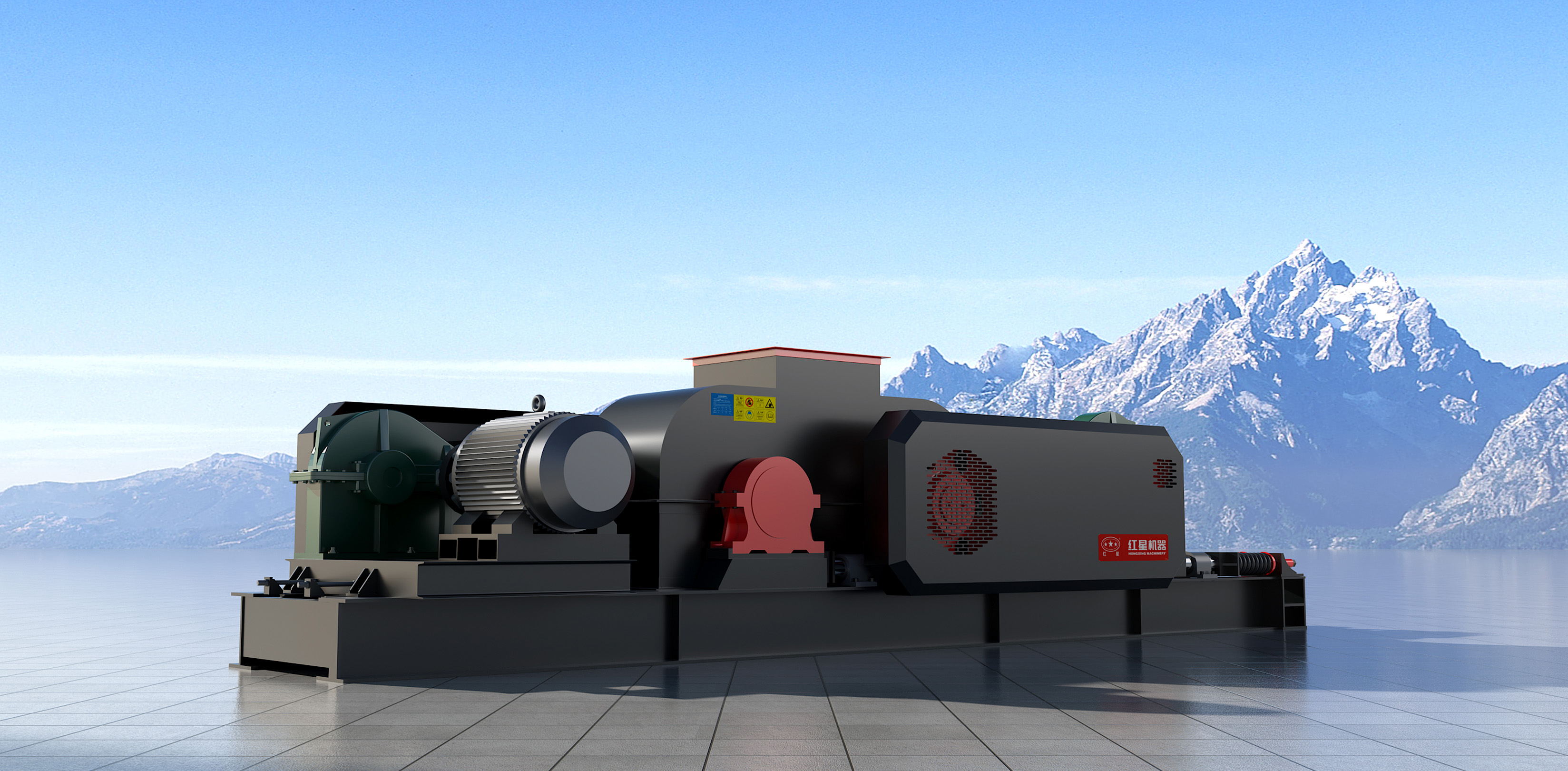 強力輥式破碎機